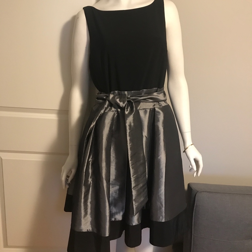 Bellissima Fashions Black and and silver party dress size 14